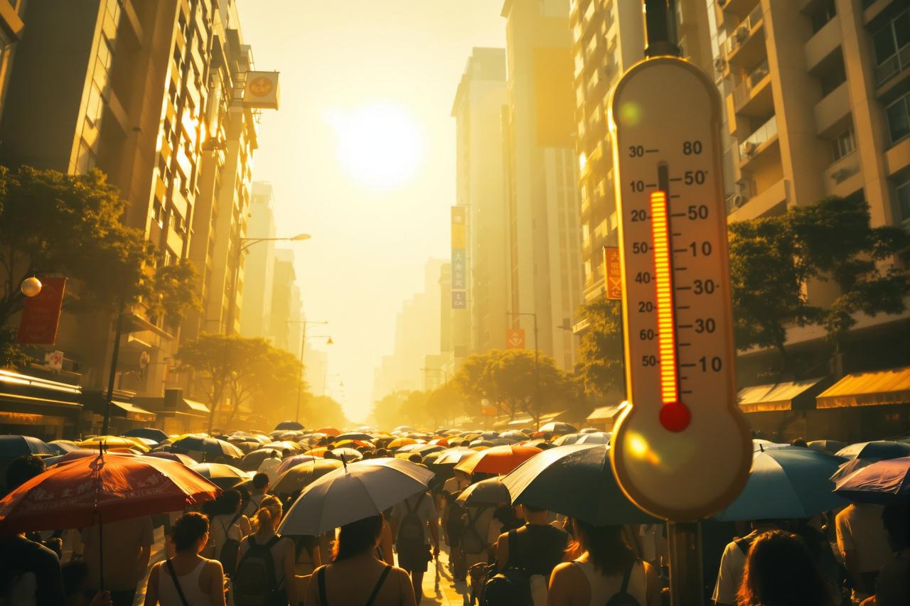 多地高温突破历史极值 - 91网免费社会热点配图